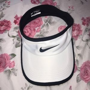 Nike white visor